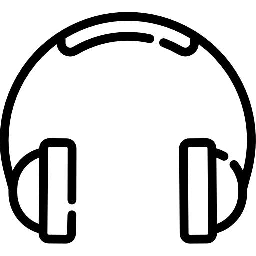 Headphones earphones headphones musical icon