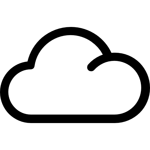 Cloud weather cloud cloudy icon