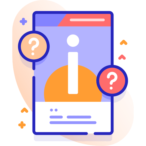 Information smartphone computer browser icon Information smartphone computer browser icon