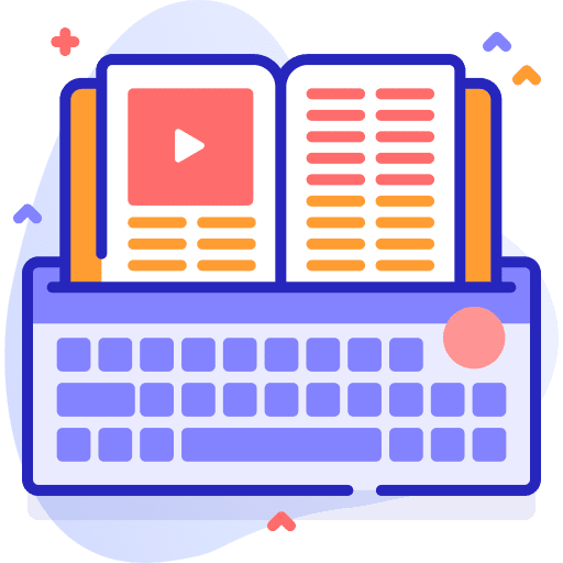 Online learning education learning keyboard icon Online learning education learning keyboard icon