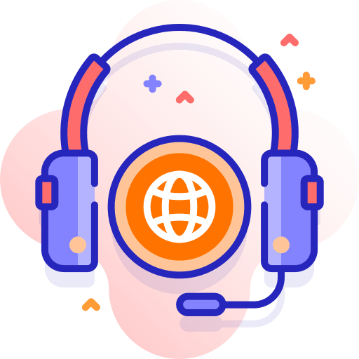 Headphones computer headphones microphone icon Headphones computer headphones microphone icon