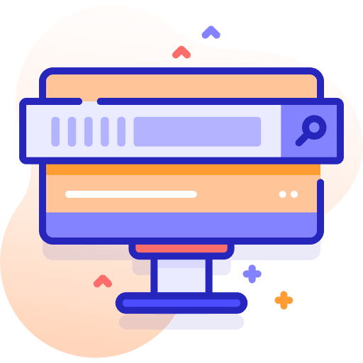 Search bar ui computer seo and web icon Search bar ui computer seo and web icon