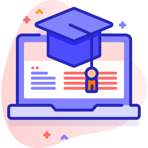 Diploma graduation diploma computer education icon Diploma graduation diploma computer education icon