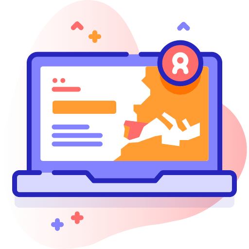 Geography monitor world map laptop icon Geography monitor world map laptop icon