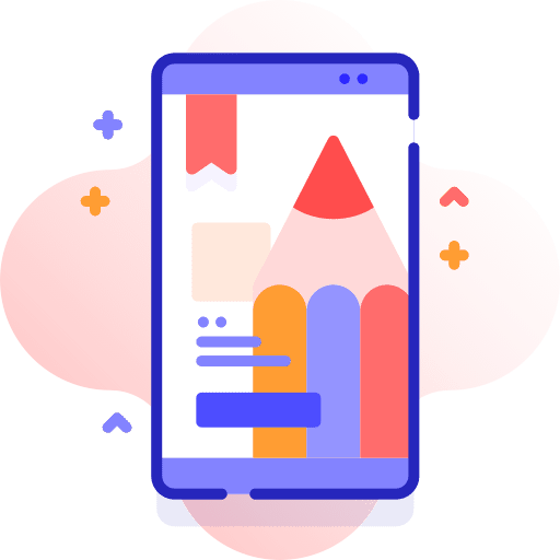 Online learning study education technology icon Online learning study education technology icon