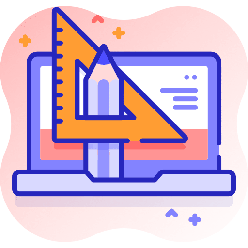 Stationery edit tools laptop computer icon Stationery edit tools laptop computer icon