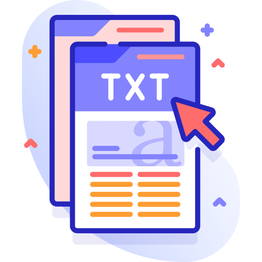 Txt txt files and folders document icon Txt txt files and folders document icon
