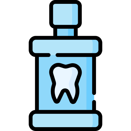 Mouthwash oral care hygiene tooth icon