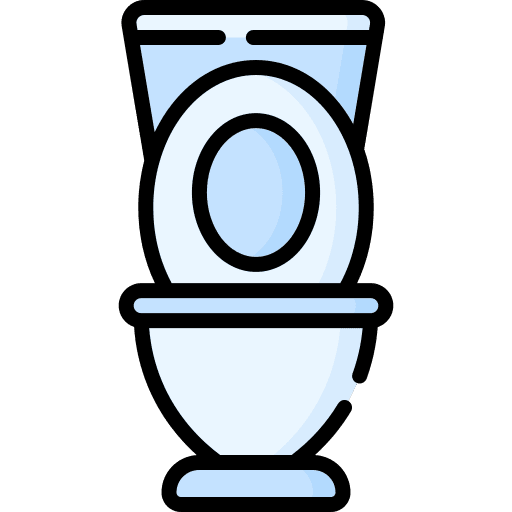 Wc wc sanitary bathroom icon