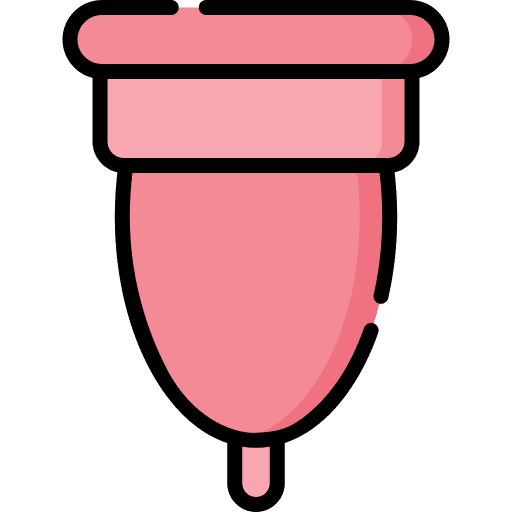 Menstrual cup healthcare and medical menstrual cup hygienic icon Menstrual cup healthcare and medical menstrual cup hygienic icon