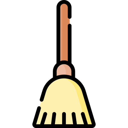 Sweep dust sweep furniture and household icon Sweep dust sweep furniture and household icon