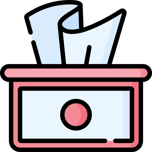Tissue paper hygiene tissue box wet wipes icon Tissue paper hygiene tissue box wet wipes icon