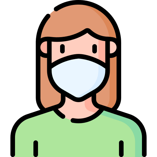 Woman prevention woman brown hair icon Woman prevention woman brown hair icon