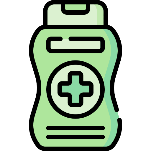 Antiseptic desinfectant pharmacy hygiene icon Antiseptic desinfectant pharmacy hygiene icon