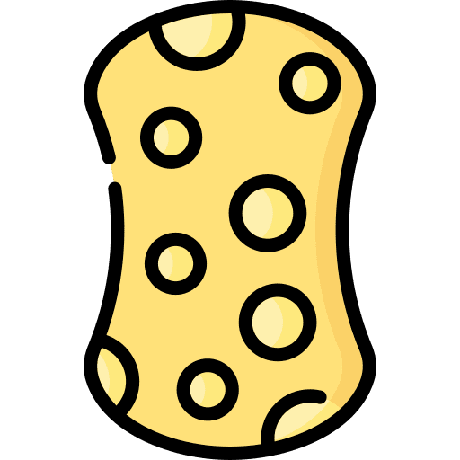 Sponge hygiene washing cleaning icon Sponge hygiene washing cleaning icon