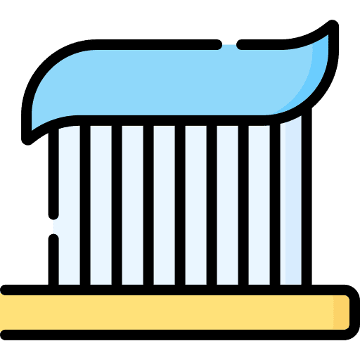 Toothbrush hygienic dental care clean icon Toothbrush hygienic dental care clean icon