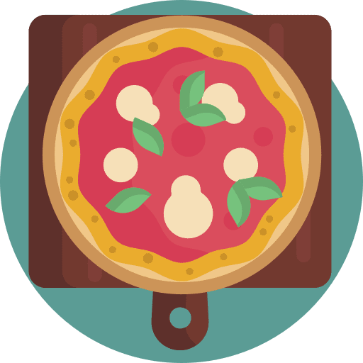 Pizza fast food junk food food icon Pizza fast food junk food food icon