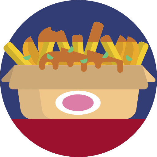 French fries junk food street food food and restaurant icon French fries junk food street food food and restaurant icon