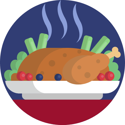 Roasted chicken meal food and restaurant roasted turkey icon Roasted chicken meal food and restaurant roasted turkey icon