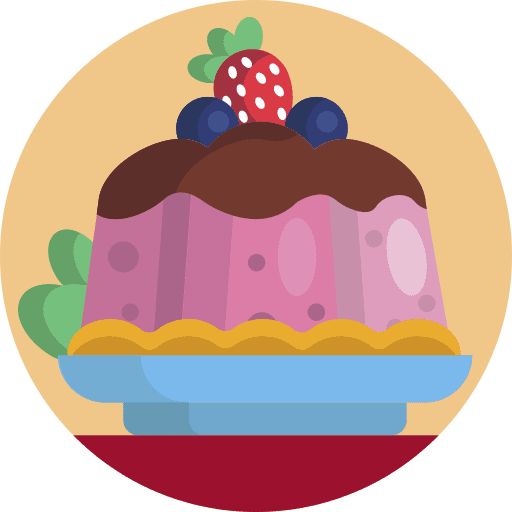 Jelly food dessert fruit icon Jelly food dessert fruit icon