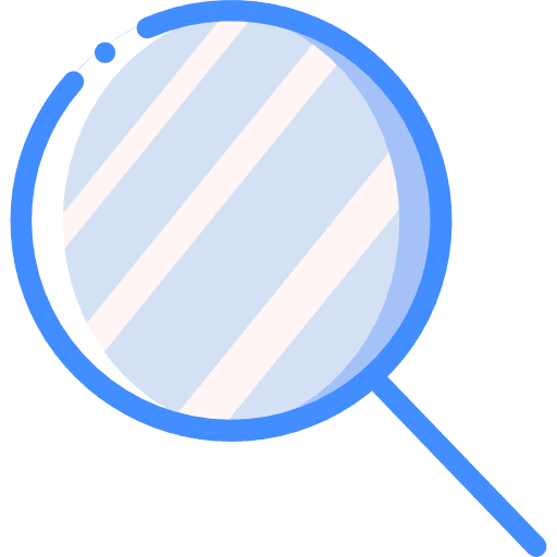 Loupe loupe seo and web zoom icon