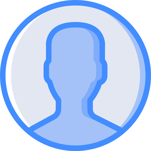 User female user my profile social icon