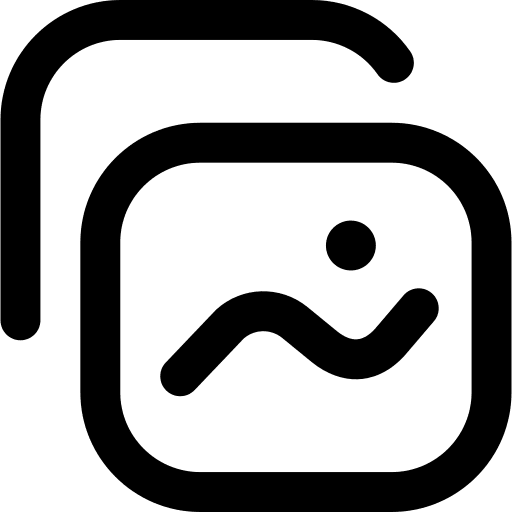 Copy photo art and design copy icon