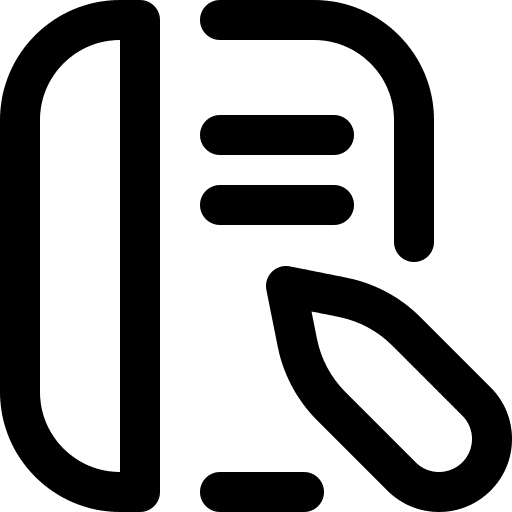 Sketchbook interface book creation icon