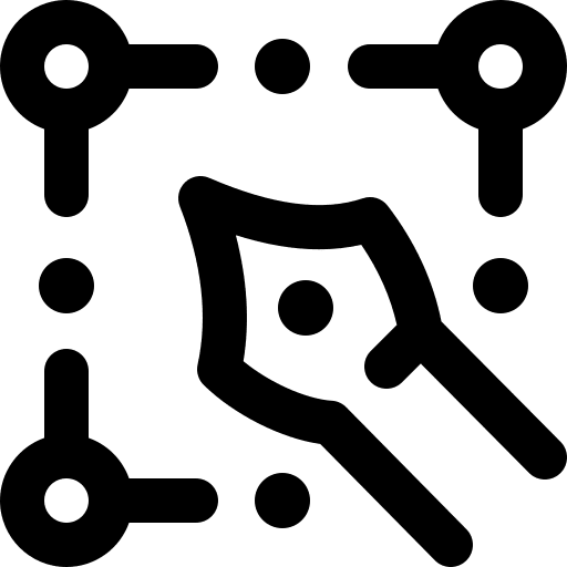 Vector edit tools graphic design graphic tool icon