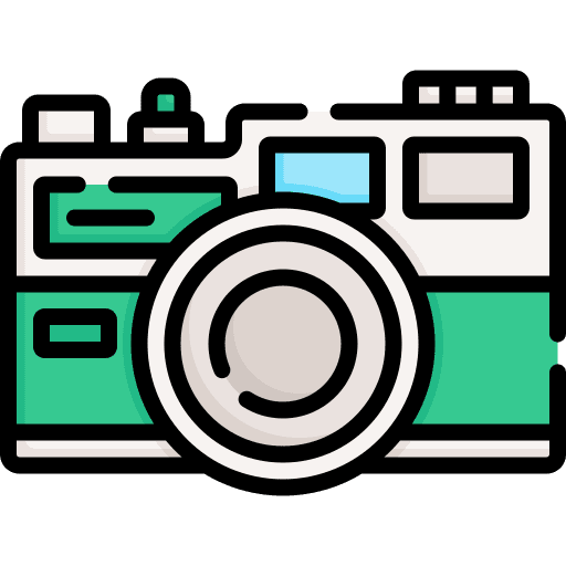 Photo camera analogic picture photo camera icon