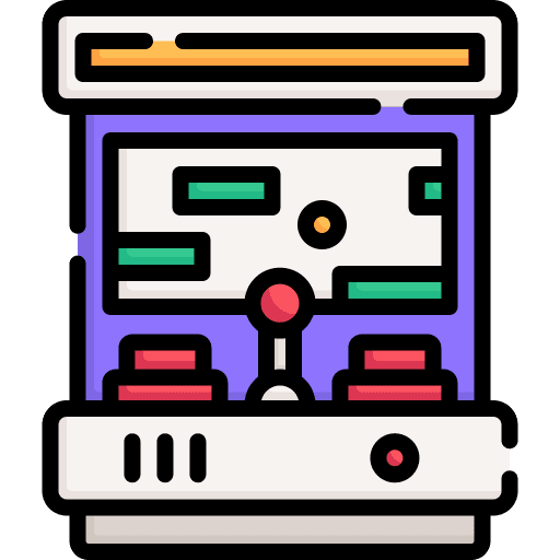 Arcade machine video game gaming game console icon Arcade machine video game gaming game console icon