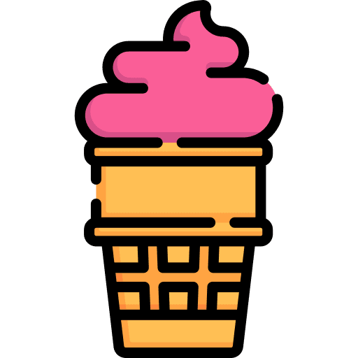 Ice cream food and restaurant food sweet icon Ice cream food and restaurant food sweet icon