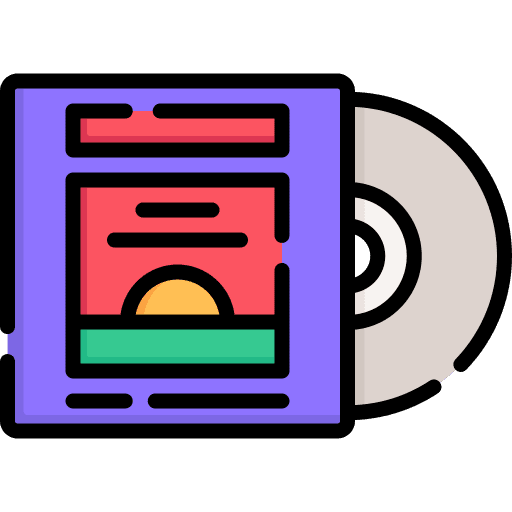 Lp disc celebration vinyl disc electronics icon Lp disc celebration vinyl disc electronics icon