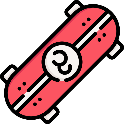 Skateboard transportation leisure multisports icon Skateboard transportation leisure multisports icon