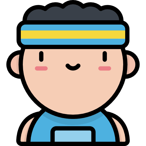 Athlete social user athlete icon Athlete social user athlete icon