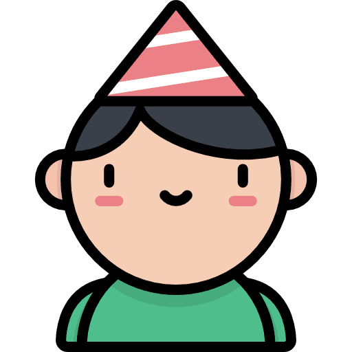 Birthday avatars user kawaii icon Birthday avatars user kawaii icon