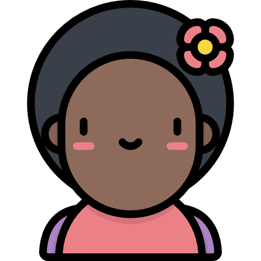 Girl kawaii avatar girl icon Girl kawaii avatar girl icon