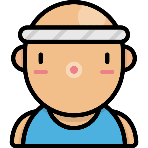 Athlete profile avatars boy icon Athlete profile avatars boy icon