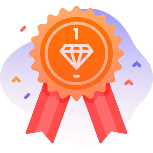 Rating quality badge premium icon