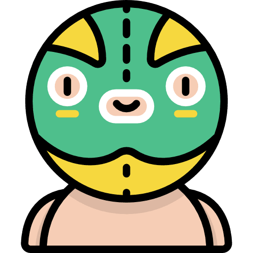 Wrestler avatar boy kawaii icon Wrestler avatar boy kawaii icon