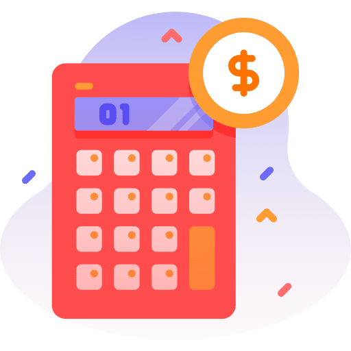 Calculator budgeting calculator business and finance icon
