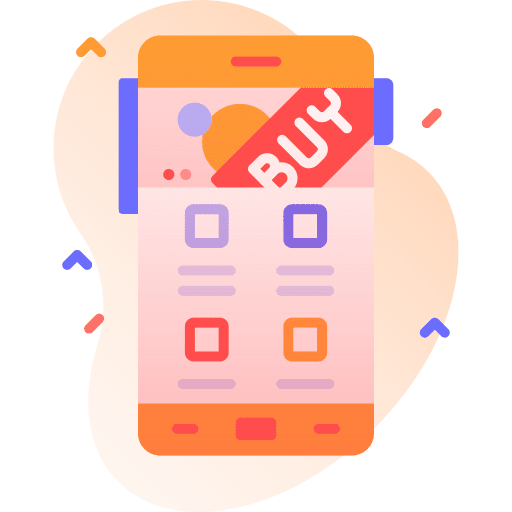 Website webpage online shopping browser icon