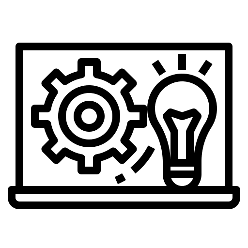 Front end gear debugging management icon Front end gear debugging management icon