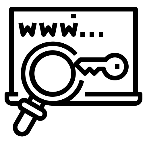 Keywording www searching seo icon Keywording www searching seo icon