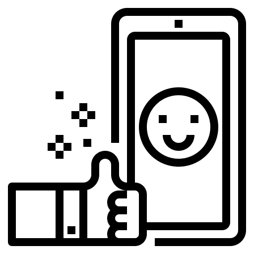 Mobile friendly digital marketing social media application icon Mobile friendly digital marketing social media application icon