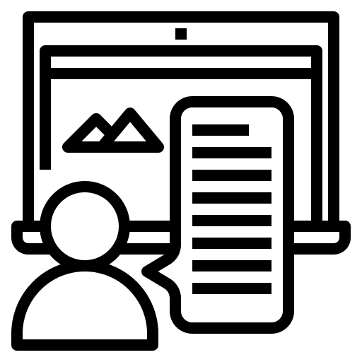 Storytelling social media storyteller storytelling icon