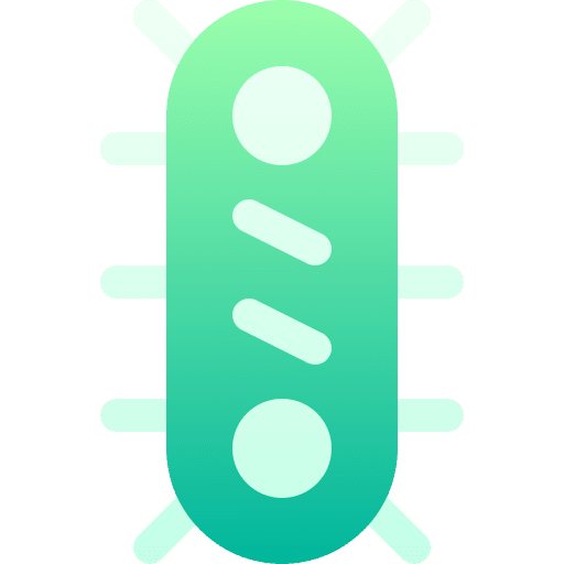 Bacteria virus healthcare and medical bacteria icon