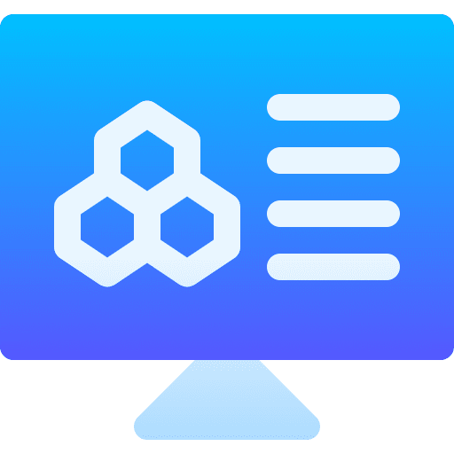 Science chemical computer science icon