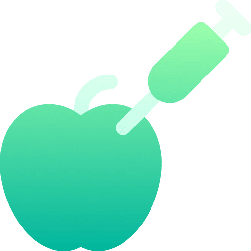 Gmo plant seeds genes icon