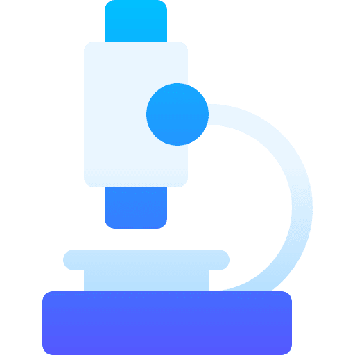 Microscope science healthcare and medical medical icon